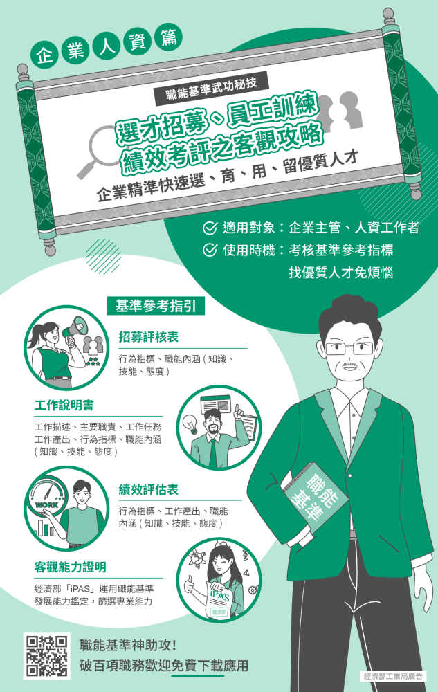 職能基準的應用方式-企業人資篇